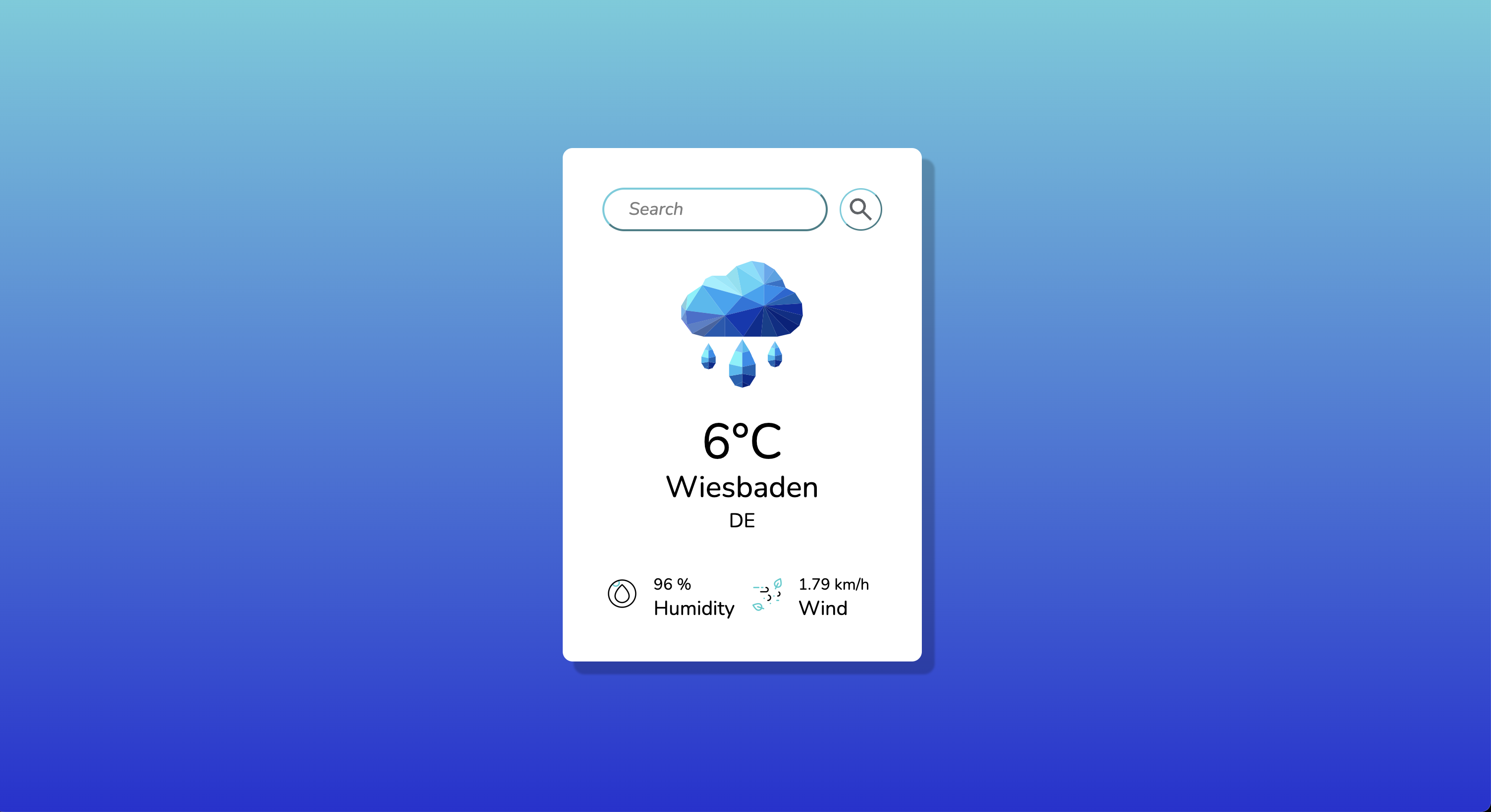 Weather App Screenshot